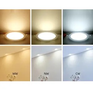 Promotional Hot Selling Manufacture Factory Made Aluminum LED Indoor Thickness Thin Round Ceiling Panel Light