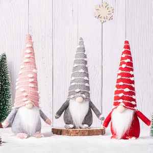 Wholesale Handmade Cloth Traditional Christmas Gnome Set-Nordic Elder <b>Snowflake</b> Tabletop Home <b>Decor</b> Holiday Mantel Window - Product Image 1