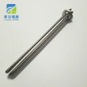 Laiyuan máquina de vapor aquecedor flange, tubo para caldeira de vapor 140mm flange tubular aquecedor elétrico elemento p