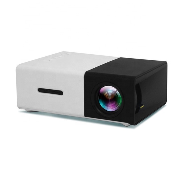 Ihomemix LED Projector YG300 Mini Projector HD 1080P 80 Inch Home Projector YG300