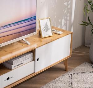 Armoire <span class=keywords><strong>TV</strong></span> en bois massif à tiroirs, <span class=keywords><strong>meuble</strong></span> de rangement, armoire <span class=keywords><strong>TV</strong></span>, meubles de salon - Product Image 3