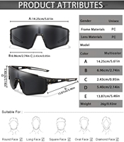 Lunettes de sport de plein air Oaky Designer, lunettes de cyclisme UV400, anti-vertiges, lunettes de vélo, lunettes de soleil coupe-vent pour hommes et femmes