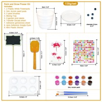 Kit de Jardinage Moderne pour Enfants : Peinture et Culture de Fleurs DIY avec Jouets Éducatifs
