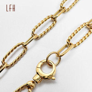 LFH-Cadena <span class=keywords><strong>de</strong></span> eslabones <span class=keywords><strong>de</strong></span> <span class=keywords><strong>oro</strong></span> <span class=keywords><strong>puro</strong></span> <span class=keywords><strong>de</strong></span> 18k y 18k <span class=keywords><strong>para</strong></span> <span class=keywords><strong>hombre</strong></span>, collar <span class=keywords><strong>de</strong></span> cadena <span class=keywords><strong>de</strong></span> eslabones <span class=keywords><strong>de</strong></span> 6,5mm, 18k, <span class=keywords><strong>oro</strong></span> sólido, Au750 - Product Image 2