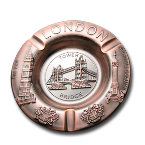 Souvenir <b>Ashtray</b>, Custom Desktop Metal <b>Ashtray</b> - Product Image 6