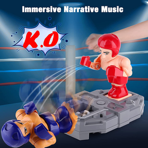 <span class=keywords><strong>Jouet</strong></span> de jeu de <span class=keywords><strong>boxe</strong></span> électronique, robots de combat, sons |   Jeu de société de combat cool |   Ensemble de jeux sportifs à manivelle |   Plastique | - Product Image 4