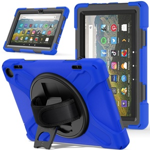 Étui pour tablette Android Kindle Fire HD 8 résistant aux chocs pour enfants, étui pour tablette de 8 pouces, coque arrière de protection en silicone PC robuste - Product Image 5