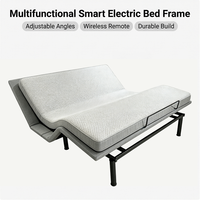 Cadre de lit électrique pliable et réglable de luxe, position zéro gravité, confort de sommeil ultime, chambre à coucher, maison, hôtel