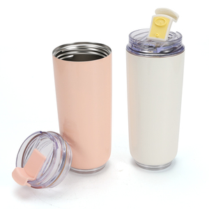Tazza da Viaggio Personalizzata in Acciaio Inossidabile, Thermos Innovativo con Coperchio Ermetico per <span class=keywords><strong>Acqua</strong></span> Fredda - Product Image 2