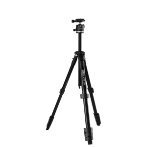 Tré<span class=keywords><strong>pied</strong></span> de voyage léger Kingjoy Professional S600+GS10 avec <span class=keywords><strong>rotule</strong></span> à 360° pour appareil <span class=keywords><strong>photo</strong></span> reflex numérique et téléphone portable, 4 sections, charge de 10 kg - Product Image 3