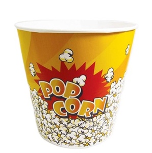 Seaux à pop-corn Jumbo imprimés sur mesure de style théâtre sulfurisé pour événements - Product Image 1