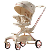 Poussette de luxe pour poupée, siège auto léger, poussette bébé avec siège, fonctionnement bidirectionnel, poussette bébé légère