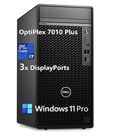 Ordinateur de bureau professionnel De*l OptiPlex 7020MT Plus, processeur Intel Core I9, 16 Go de DDR4, 1 To de SSD, Windows 11 Business, écran 27 pouces, PC de bureau
