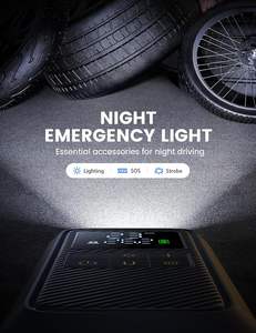 लैमिकल vhp03 150psi पोर्टेबल कार टायर इंफ्लेवेटर टिकाऊ एब्स एयर कंप्रेसर डिजिटल डिस्प्ले इलेक्ट्रिक टायर पंप कार मोटरसाइकिल - Product Image 6