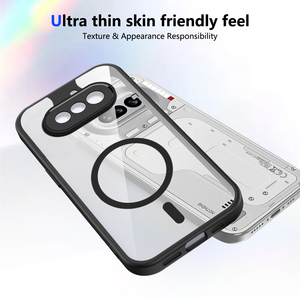 <span class=keywords><strong>Funda</strong></span> Transparente con Parte Trasera de Acrílico para Carga Inalámbrica para <span class=keywords><strong>Nothing</strong></span> <span class=keywords><strong>Phone</strong></span> 4A PRO, <span class=keywords><strong>Nothing</strong></span> <span class=keywords><strong>Phone</strong></span> 3, 3A Lite, CMF <span class=keywords><strong>Phone</strong></span> 2 PRO 5G - Product Image 3