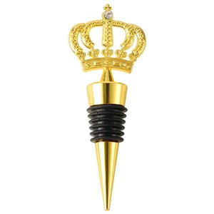 Crown Wine Bottle Stopper Zinc Alloy <b>Sealing</b> Red Gold Wedding Party Gift - Product Image 3