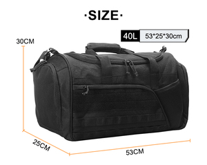 Sac de week-end multifonctionnel robuste et durable avec logo personnalisé, sac de sport de plein air, sac de fitness pour hommes - Product Image 3