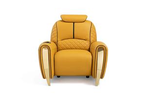 Sillón Reclinable de Cine, Asientos de Microfibra para Cine en Casa, Sistema de Cine en Casa con 3 Asientos, Conjunto de Motor, Silla de Cine - Product Image 2