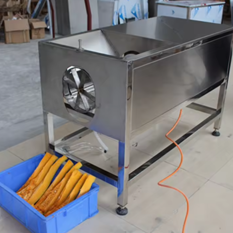 304 Stainless Steel Automatic Efficiency Squash Pumpkin Separating Machine Pumpkin Split Cutter Quarter Cutting Machinery