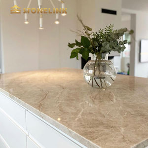 หินอ่อนทัจมาฮาลสไตล์บราซิลขัดเงาหรูหราหรูหราสำหรับวิลล่าทันสมัยเคาน์เตอร์ครัวตกแต่งพื้นหลัง - Product Image 6