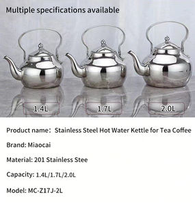 Bollitore per tè in acciaio inox bollitore per acqua a induzione - Product Image 6