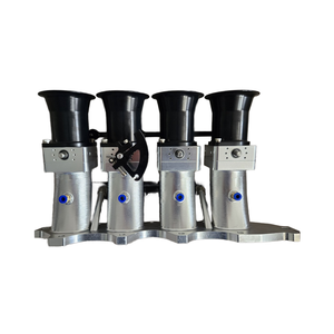 Nuevos Cuerpos de Aceleración Individuales de Aluminio ITB de 55 mm Fabricados con CNC para la Serie B para Integra XSI CRX <span class=keywords><strong>SiR</strong></span> para <span class=keywords><strong>SiR</strong></span> 1.6L - Product Image 1