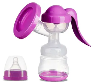 Fabricant de tire-lait pour bébé, pompe à lait maternel manuelle simple avec biberon tire-lait manuel