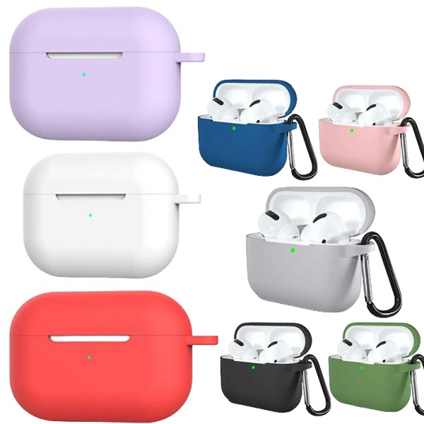 Silicone Protect case With Hook for Airpods Pro 2 , for airpods 3 Earphone Silicone Protect Case