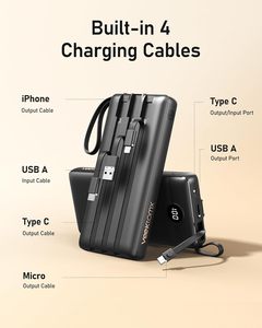 Power Bank Wireless HY HY-PB02 di Alta Qualità 10000mAh 5000mAh con Display LED, Scaldamani Portatile 40/50, Ingresso Type-C, Ricarica Rapida 22.5W - Product Image 3
