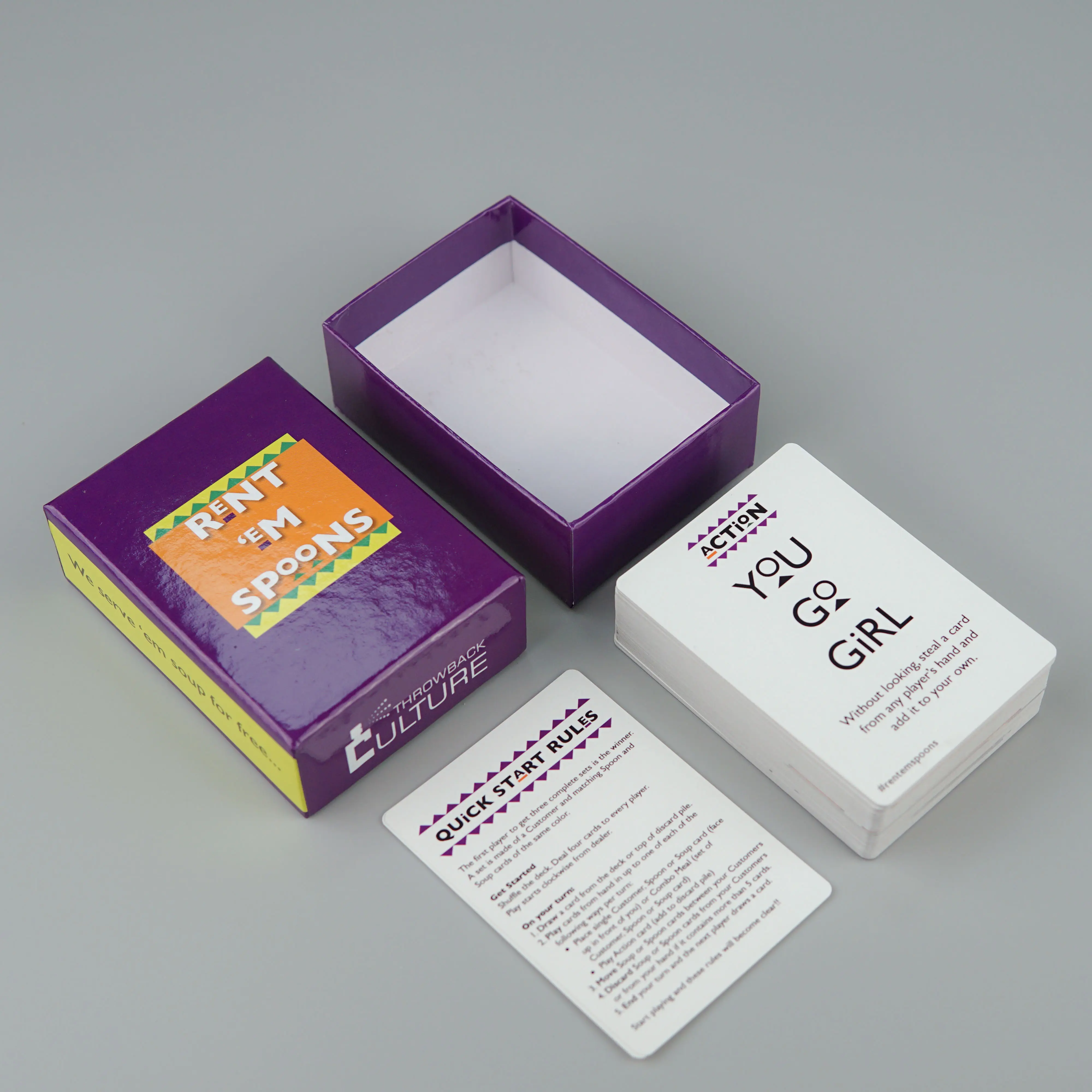 ボックスで印刷する高品質のサービス可能なカスタマイズされたデザイン紙プライベートラベル確認カード