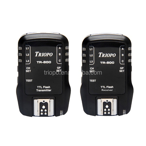 TRIOPO TR-800 Camera Accessories/remote Wireless TTL HSS 1/8000S Flash Trigger for Canon or NIkon