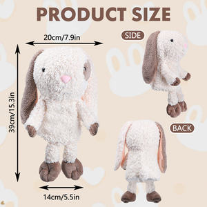 Premium Fluffy Bunny Golf <b>Headcover</b> Soft Stuffed Animal Golf Club Cover Cute Golf <b>Driver</b> Head Cover - Product Image 2