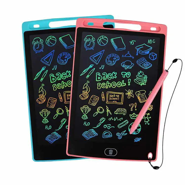 AF Hot Selling Custom Drawing Pad 8.5/12 inch Lcd Writing Tablet Lcd Writing Pad Lcd Writing Tablet Color Drawing Board for Kids