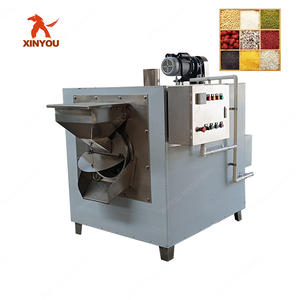 Machine de torréfaction rotative à tambour pour céréales, <span class=keywords><strong>sarrasin</strong></span>, sésame, millet, riz gluant, prix bas commercial - Product Image 1