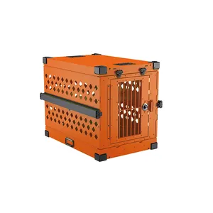 Manufacturer Heavy Duty Stackable Dog Cat Kennel Stainless Steel Stackable Large Pet Cages For Dog Pet Cages