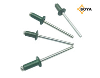Venta al por mayor de remaches ciegos de extremo abierto de aluminio/acero, remaches ciegos de extremo abierto 4.8X16mm
