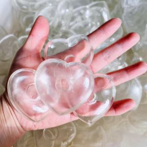 Componentes de Carcasa Inflable Transparente en Forma de Corazón para Manualidades, Bola Vacía Antiestrés, Contenedor para Juguetes de Descompresión ONR ONR-44DES - Product Image 2