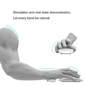 Alfombrilla de Ratón Ergonómica con Reposamuñecas de Gel de Silicona Antideslizante, Alfombrilla de Soporte para Ratón de Computadora para Oficina, Juegos y PC - Product Image 4