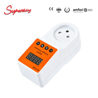 Prise de protection contre les surtensions automatique pour Israël, 220V 16A monophasé, affichage numérique réglable, protection contre les surtensions, usage domestique