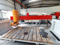 Machine de découpe de pierre en granit et en marbre à pont à 4 axes CNC automatique à vendre