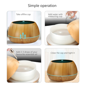 Giảm Giá Hàng Đầu Loa Âm Nhạc Sang Trọng Máy Khuếch Tán Hương Thơm Máy Tạo Độ Ẩm Không Khí Thiết Yếu Hạt Gỗ 1000Ml Máy Khuếch Tán Hương Thơm Điện Để Bàn Văn Phòng - Product Image 6