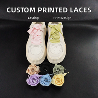 Lacets plats creux personnalisés en polyester imprimé FASTLACES, modèle S7 CN, pour baskets – Vente en gros