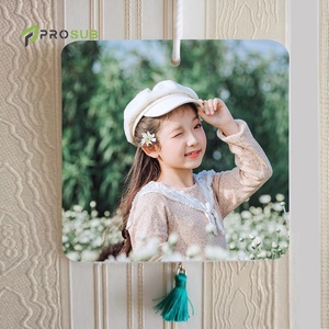 Désodorisant de voiture à Sublimation Double face, feuilles en <span class=keywords><strong>feutre</strong></span> imprimées, bon marché, vente en gros, g - Product Image 5