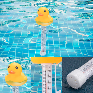 Thermomètre pour animaux de <span class=keywords><strong>piscine</strong></span> flottante en forme de canard - Product Image 4