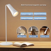 Lampe d'étude multifonction cadeau créatif Veilleuse murale universelle magnétique avec clip de batterie externe