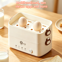 Chauffe-plat silencieux en acier inoxydable, boîte à bento portable, stockage thermique, cuisson à la vapeur pour le petit-déjeuner, boîte à lunch électrique