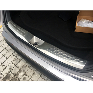 สแตนเลสสตีลภายในรถด้านหลังกันชนเท้า Scuff แผ่นป้องกันสำหรับ <span class=keywords><strong>Toyota</strong></span> C-Hr <span class=keywords><strong>Chr</strong></span> 2017 2018อุปกรณ์เสริม - Product Image 5