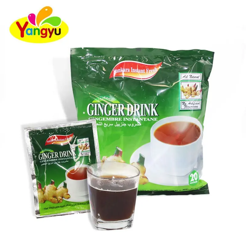 Полезные напитки имбирный сок мгновенный сок порошок