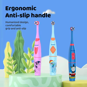 OEM Logo Oscillating Children Electric <b>Toothbrush</b> Gentle Soft <b>Head</b> Battery Operated Kid Dental Brush - Product Image 3