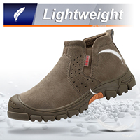 Bottes de Sécurité Soudeurs JIANKUN Élégantes Embout Acier Anti-Perforation Haute Respirabilité Semelle Intérieure en Maille Protection Pénétration